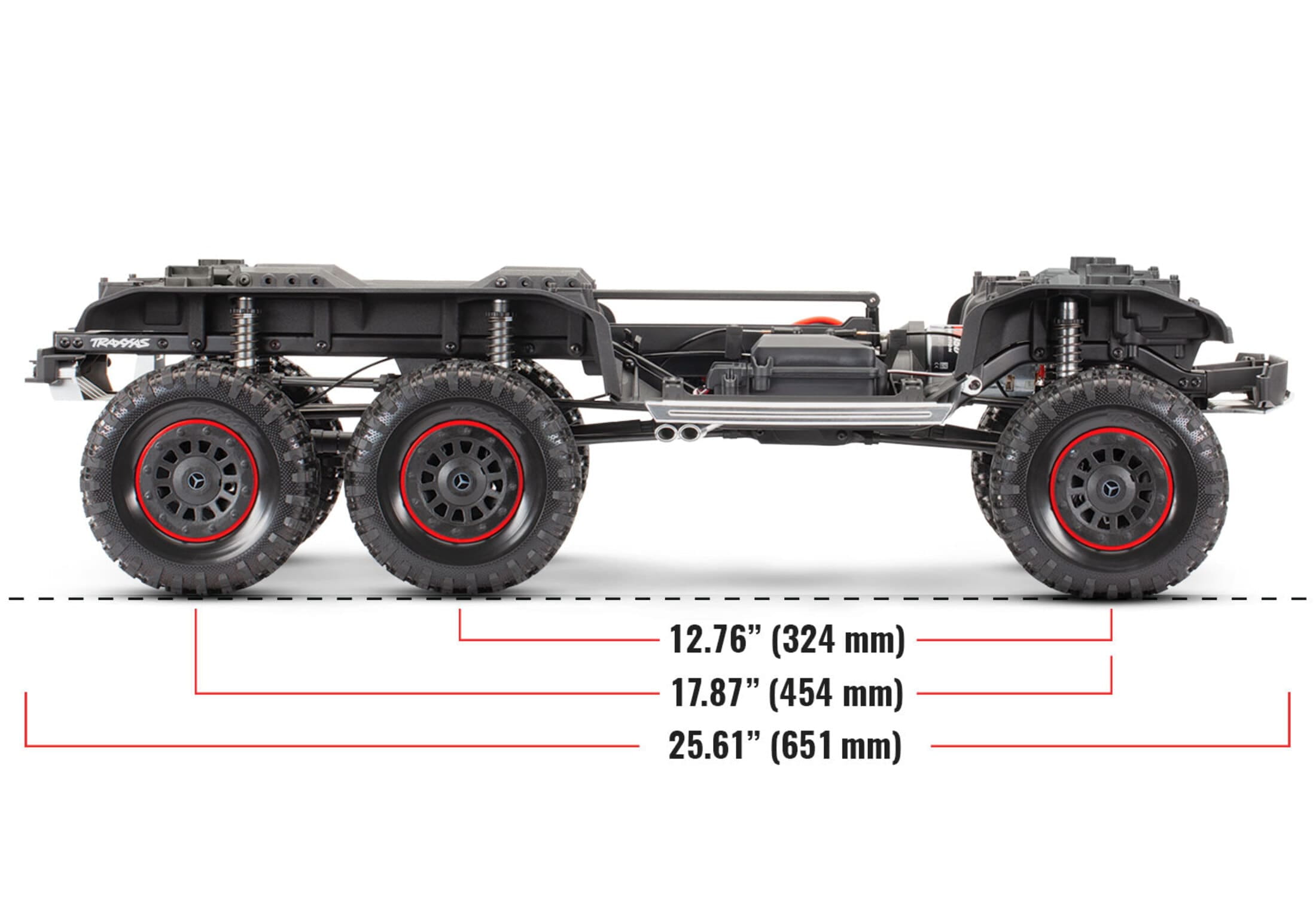 Traxxas TRX-6 RC Crawler Mercedes Benz AMG G63 RTR in Schwarz traxxas-crawler-trx-6-mercedes-benz-g63-schwarz-rtr