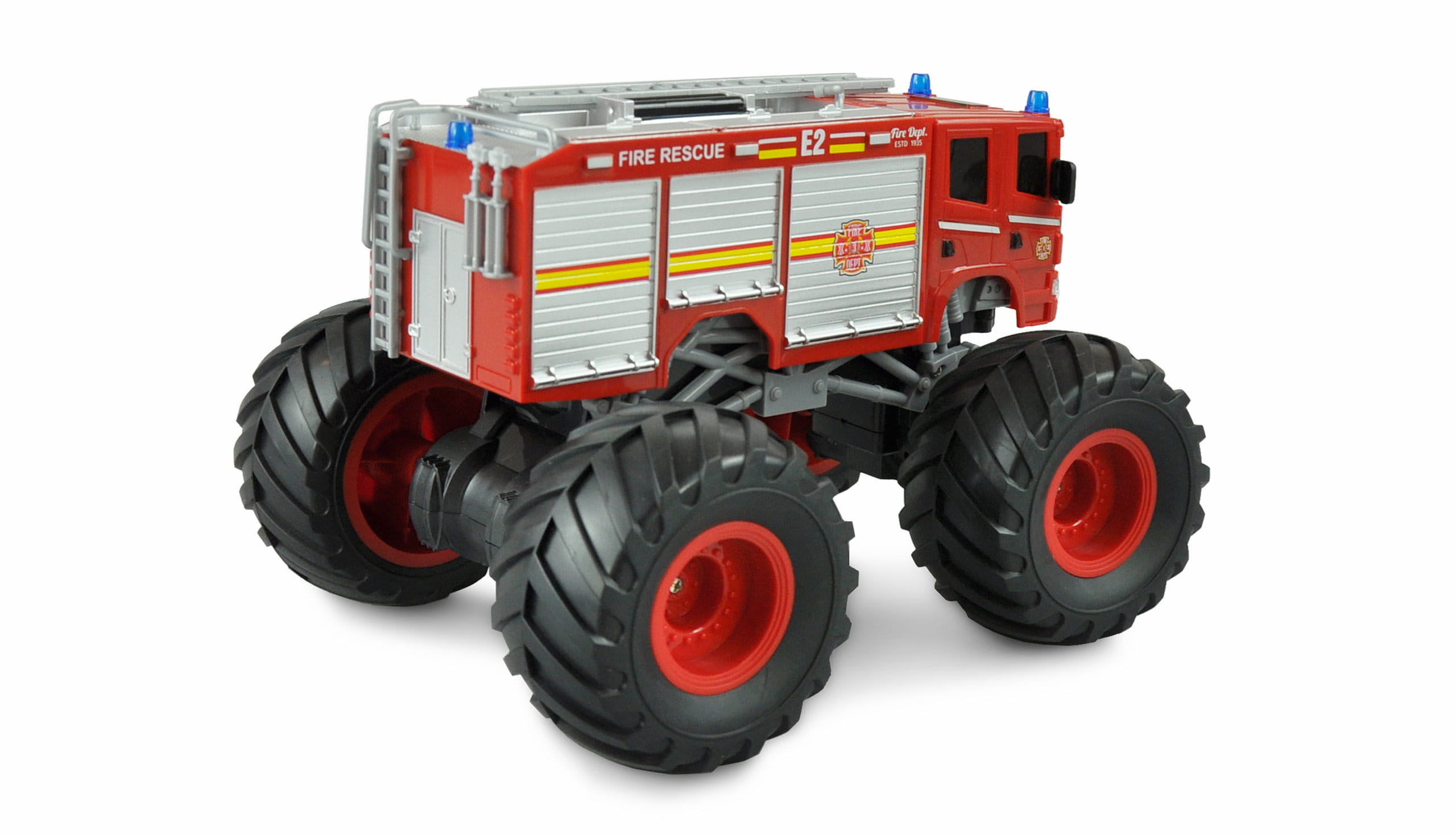 Amewi RC Monster Feuerwehr Truck 1:18, RTR