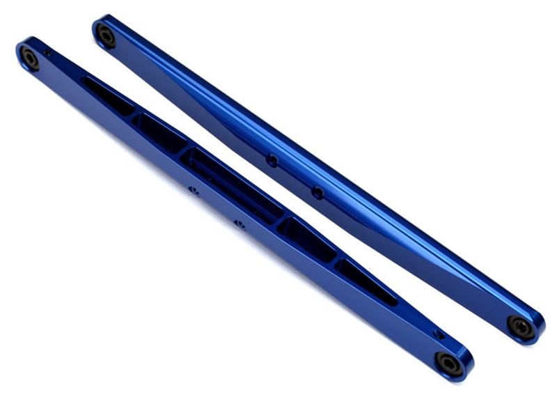Traxxas Trailing-Arm Alu blau eloxiert (2)
