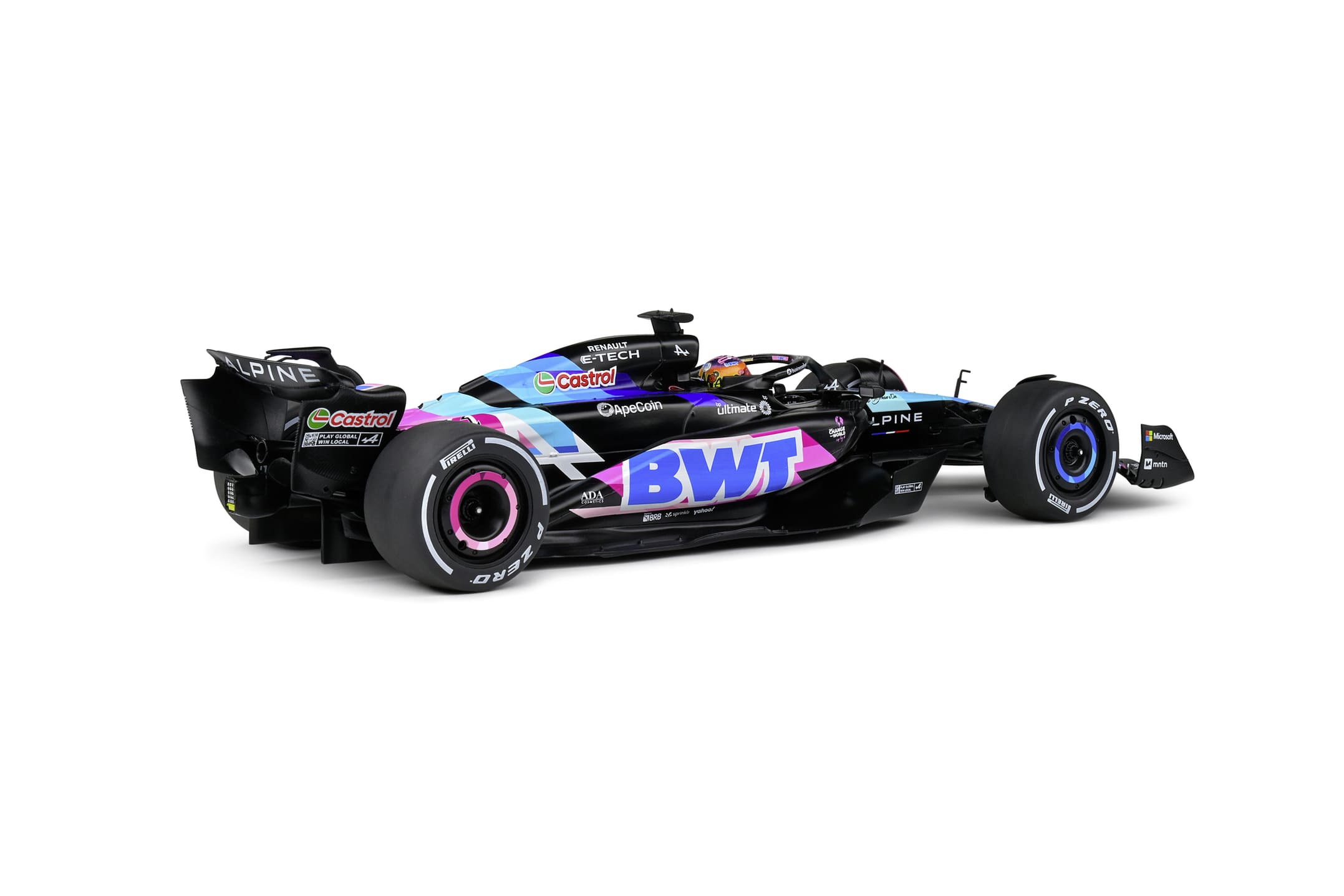 Solido 1_18 Alpine F1 Team A524 blau Modellauto - RC-Zubehoer