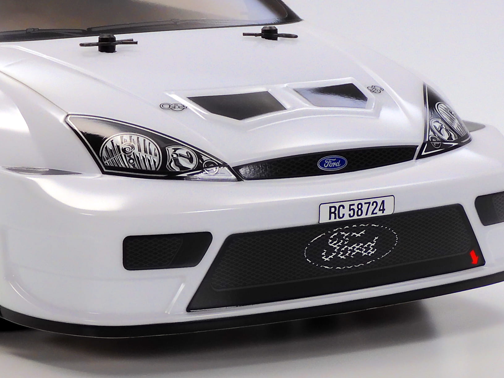 Tamiya RC Ford Focus RS Custom TT-02 4WD Bausatz 1:10 Lackiert Limited Edition