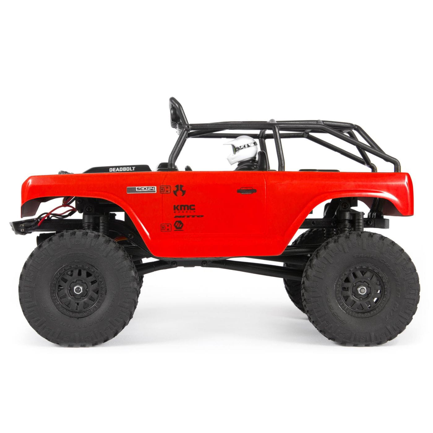 Axial SCX24 Deadbolt 1/24th Scale Elec 4WD - RTR, Red Axial SCX24 Deadbolt 1/24th Scale Elec 4WD - RTR, Red