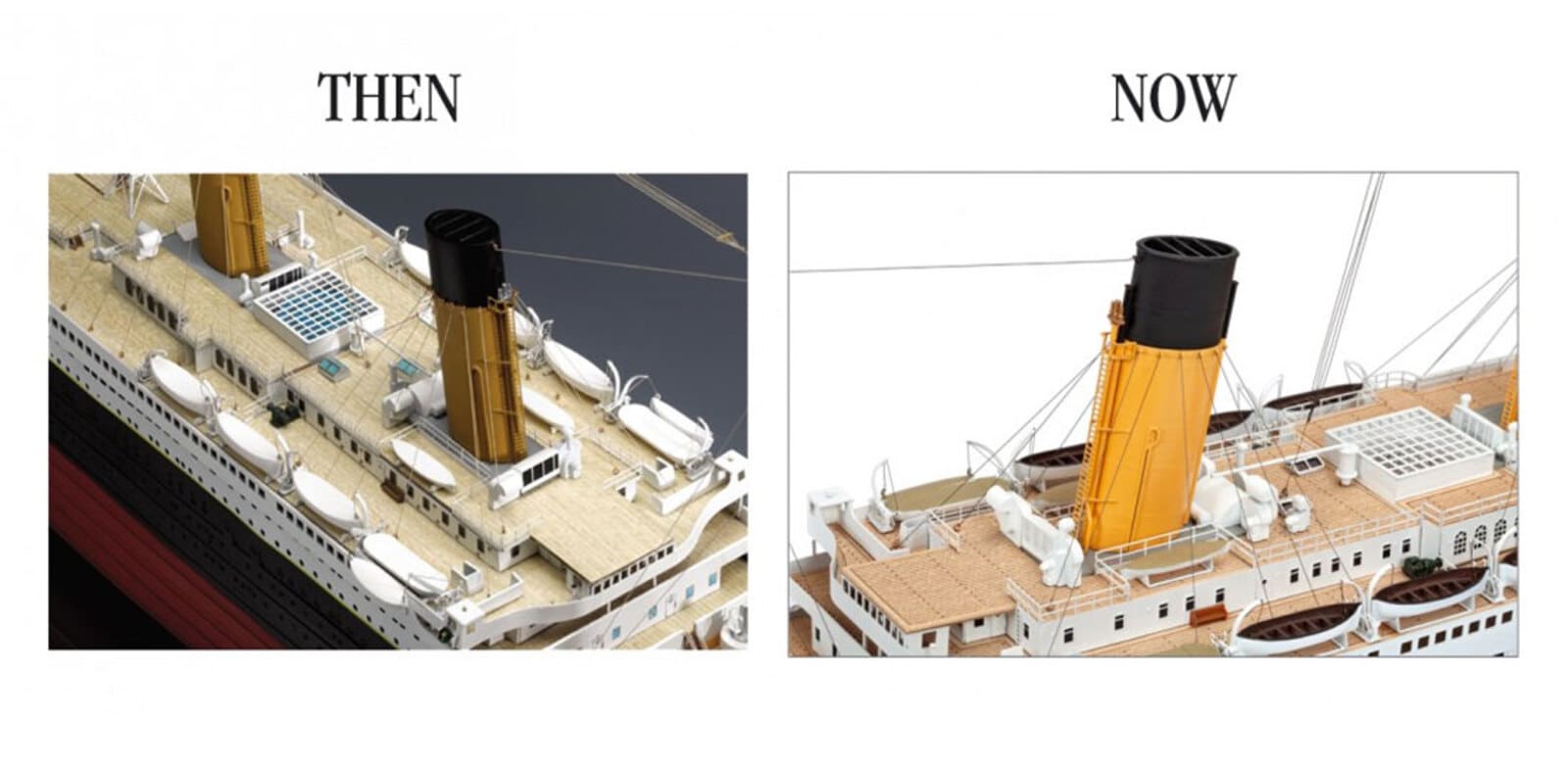 AMATI RMS Titanic 2025 Bausatz 1_250 Holzmodell