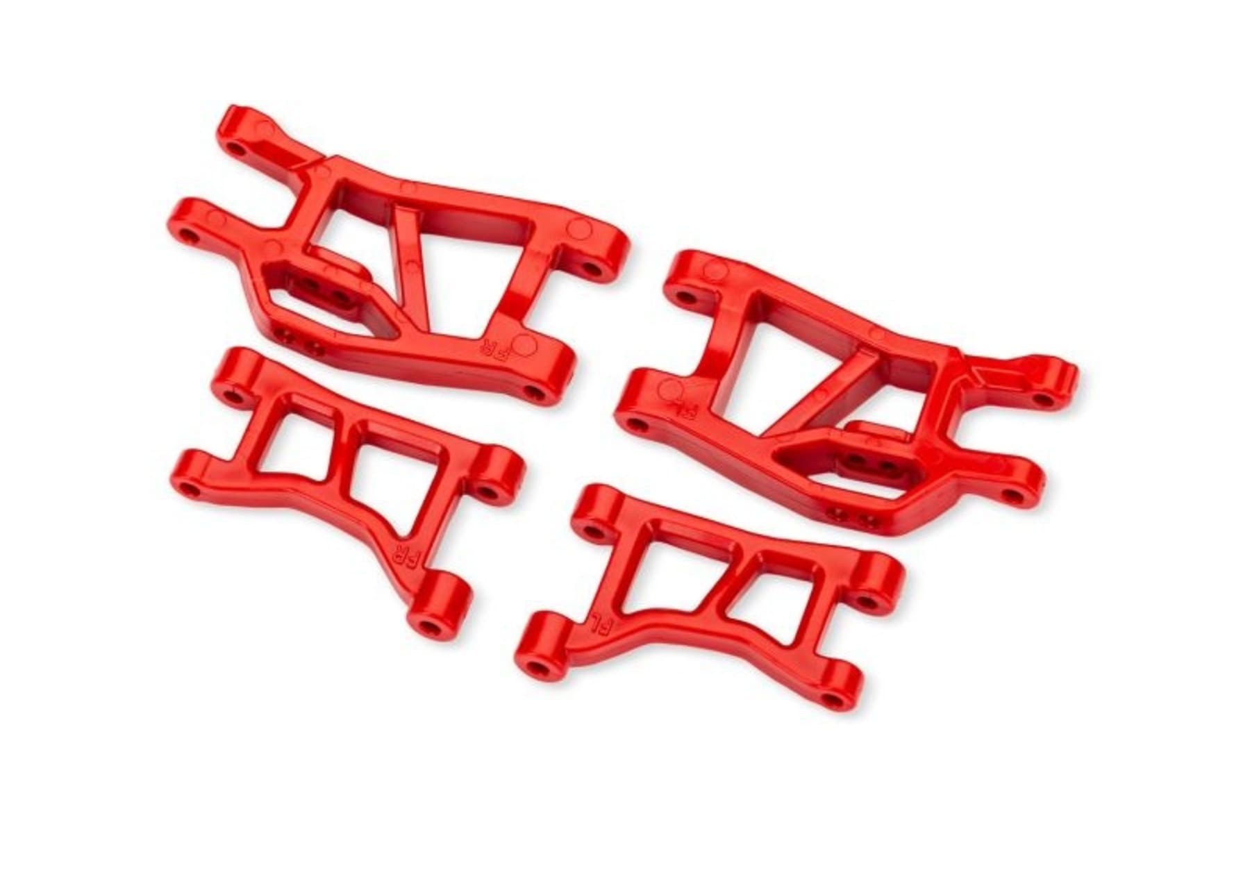 Querlenker vorn oben_unten l_r rot fuer Mini Slash 4x4 _ andere fuer RC Modelle