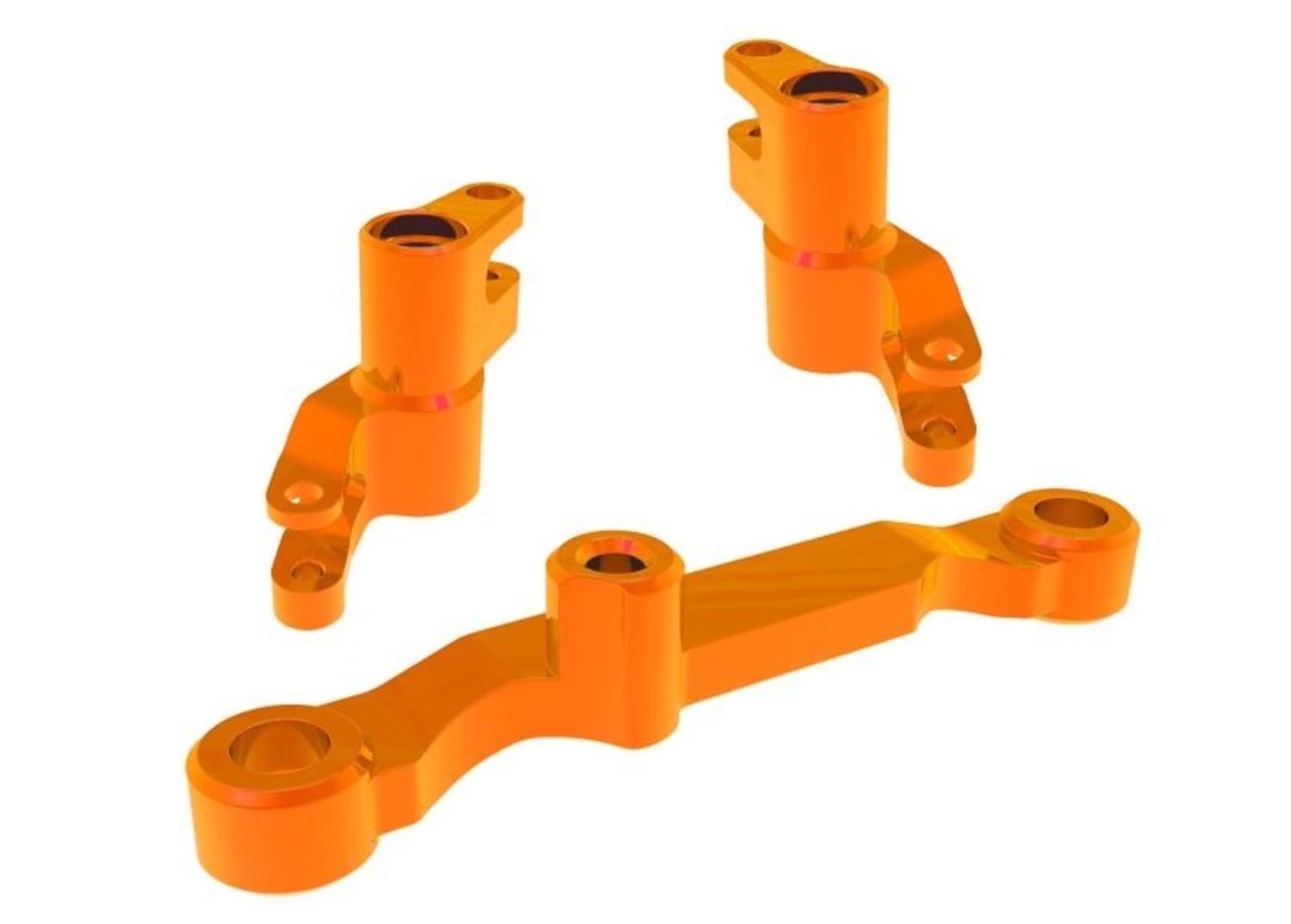 Traxxas Lenkung Umlenkung 6061-T6 Alu orange - RC-Zubehoer
