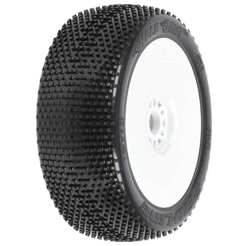 Proline Hole Shot 2.0 S3 1:8 Buggy MTD V2 White Wheels F/R