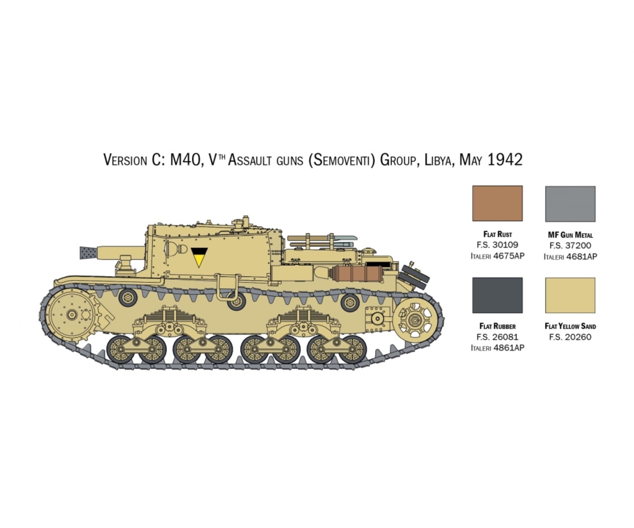 italeri 1 56 italienische panzer semoventi plastik modellbausatz Italeri 1_56 Italienische Panzer - Semoventi Plastik Modellbausatz - RC-Zubehoer