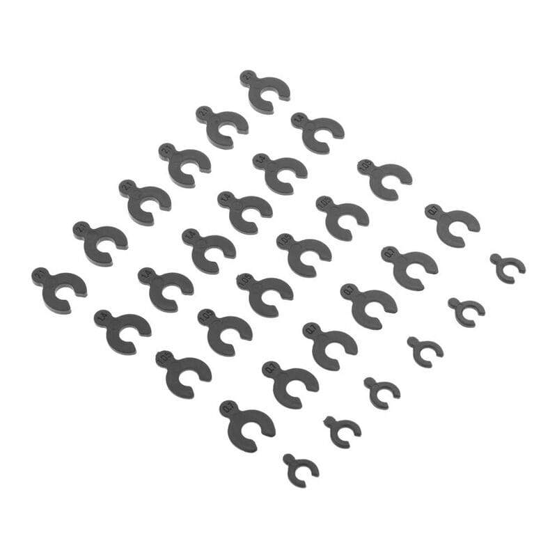 Arrma AR330366 Composite Spacer Set Nero - RC-Zubehoer