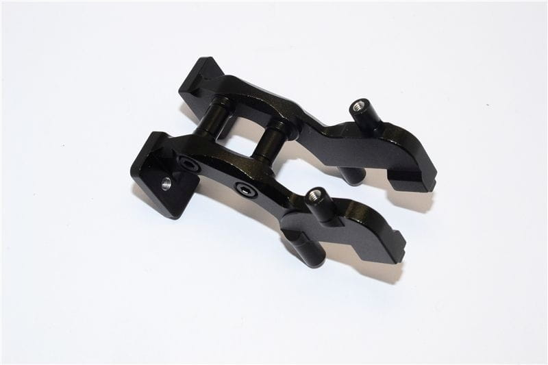 GPM Alu Spoilerbefestigung eloxiert hinten schwarz fuer Traxxas 1_16 E-Revo - RC-Zubehoer