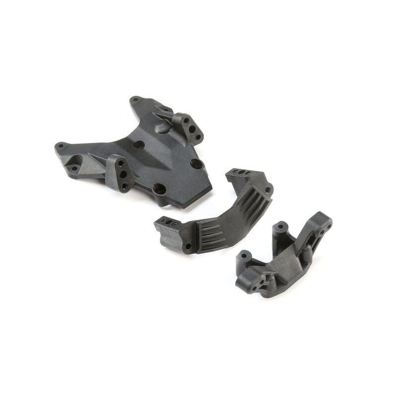 Losi Bulkhead_ Camber Block - Servo Mount_ 22S - RC-Zubehoer