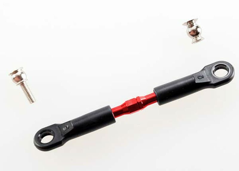 Traxxas L/R Gewindestange Alu rot