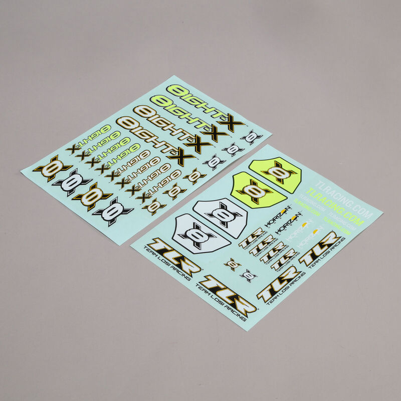 Losi Logo Sheet: 8X