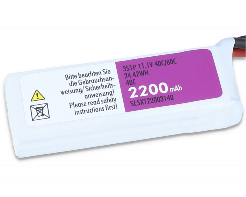 Krick LiPo Akku 11_1V 2200 mAh 40C XT60 Stecker - RC-Zubehoer