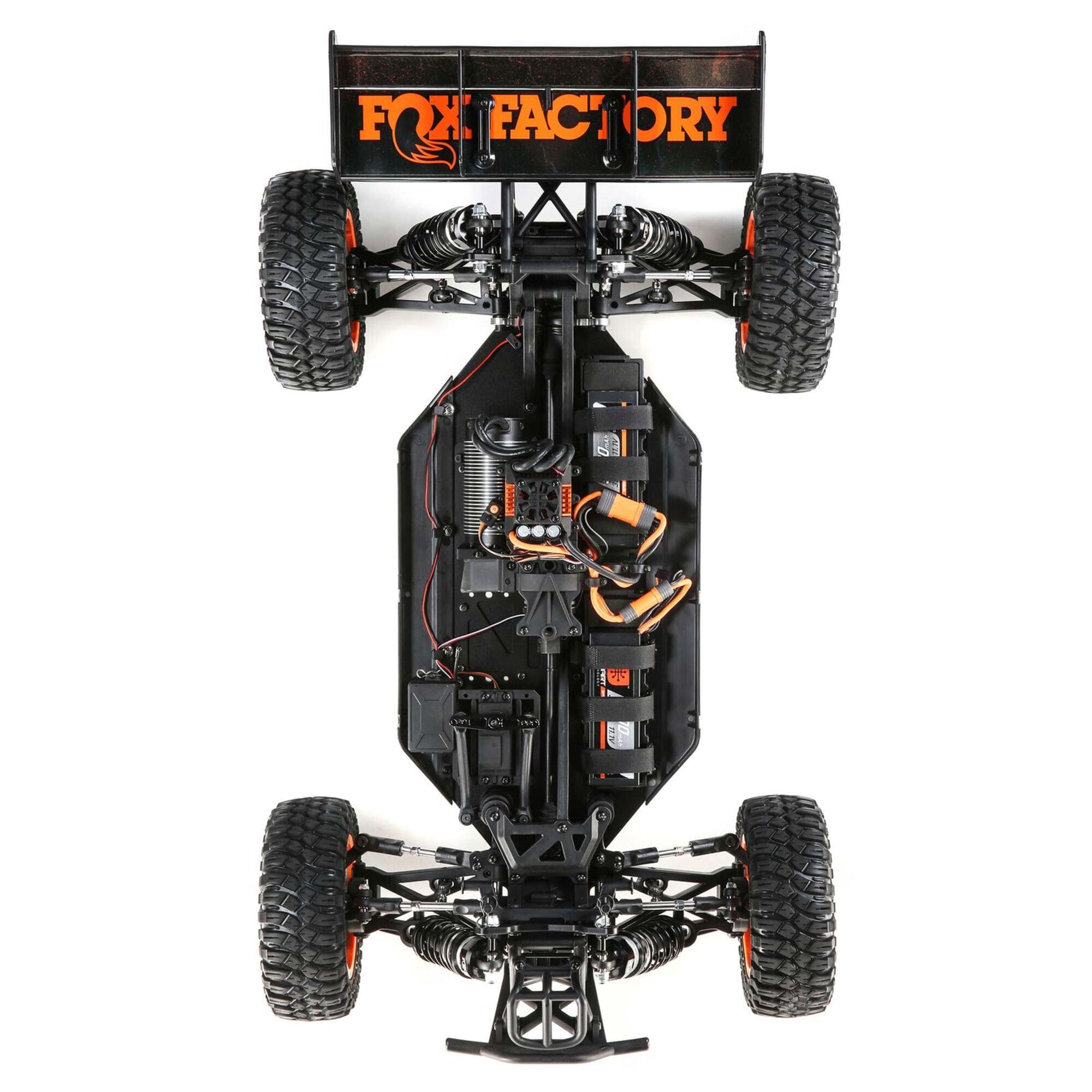 Losi DBXL-E 2.0 V2 Fox 8S 4X4 RTR Brushless Desert Buggy_ Orange