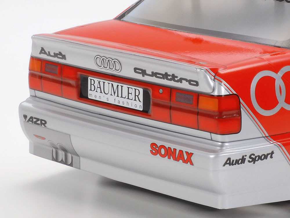 Tamiya RC Audi V8 1992 Tourenwagen (TT-02) Brushless Edition 1:10 Komplett Set