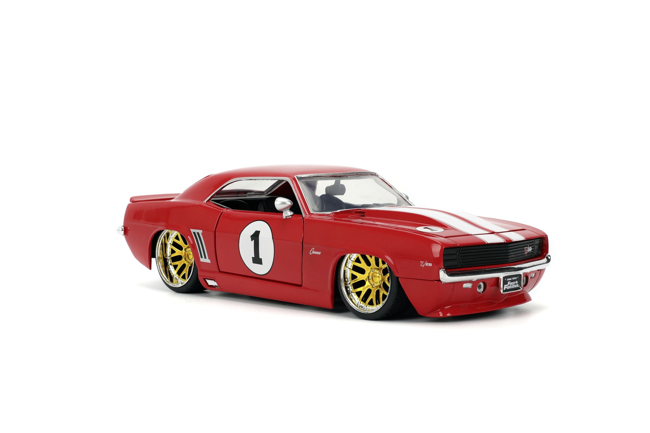 1969 Chevrolet Camaro Modellauto 1_24 rot von Jada Toys