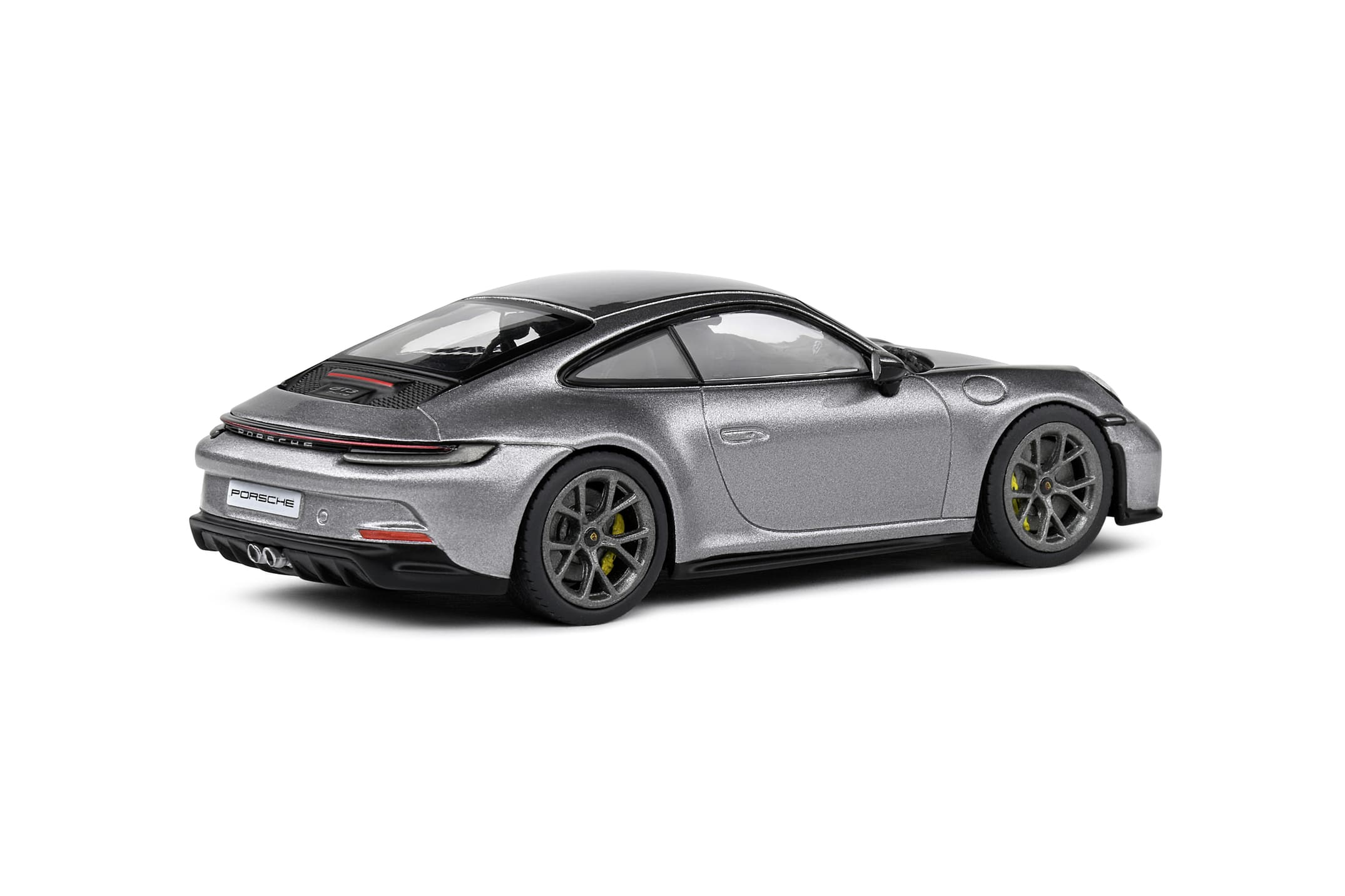 Porsche GT3 Touring 2023 Modellauto 1_43 in GT-Silber von Solido - Detailgetreue Nachbildung