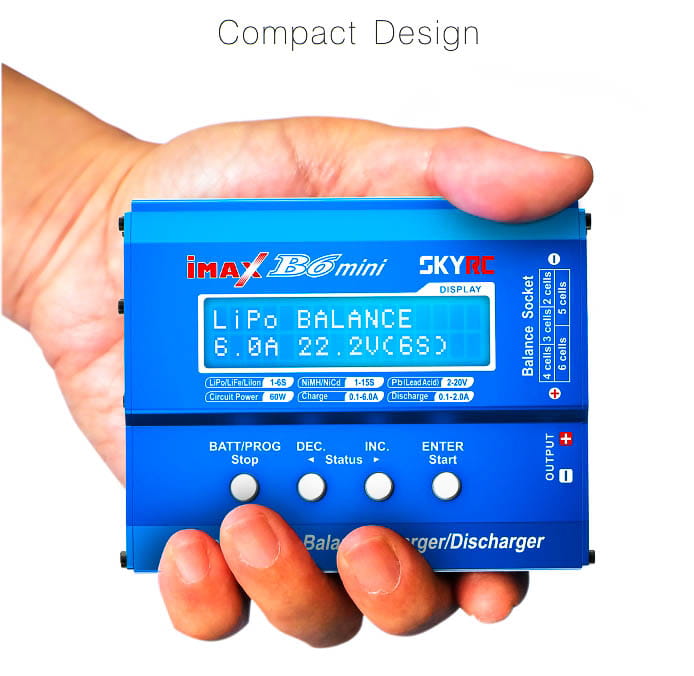 SkyRC Ladegerät B6 mini DC 1-6s 6A 60W