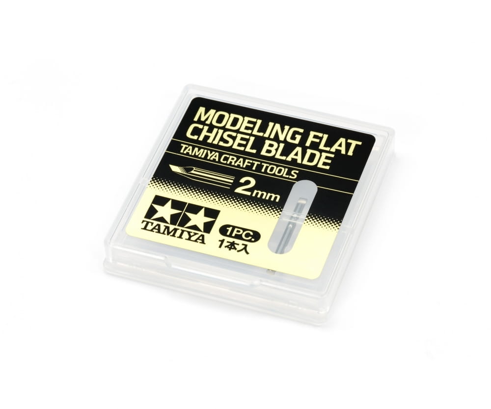 Tamiya Gravurklinge Meisel 2mm / 2mm Schaft