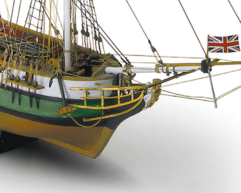 Mamoli Portsmouth Handelsschiff 1:64 Holz Bausatz