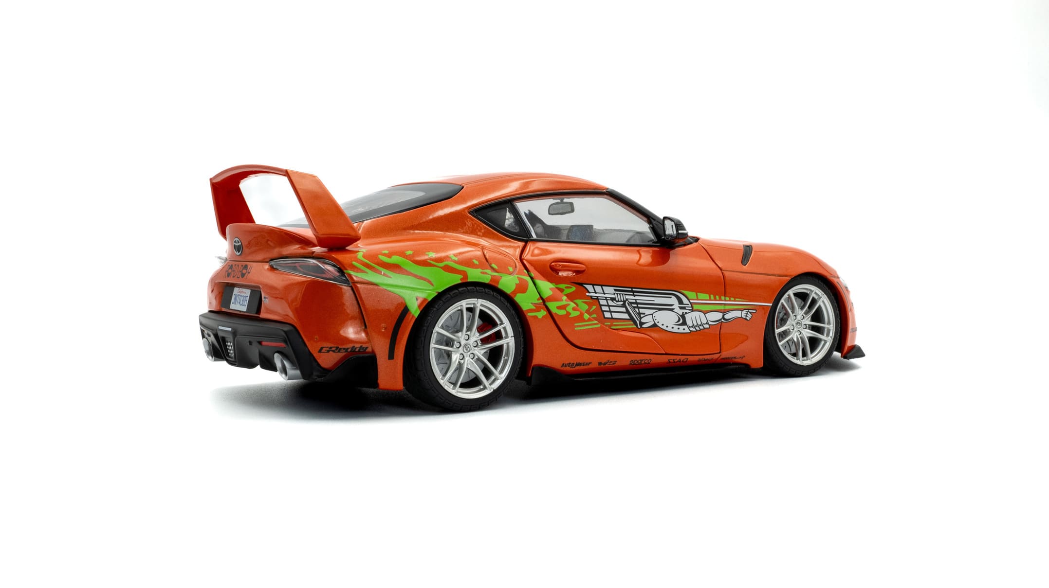 Toyota GR Supra Tribute 1_18 Modellauto in orange - Detailgetreue Nachbildung