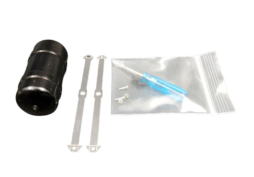 Thicon 1_14 Druckluftkessel 1fach_ Metall_ schwarz - RC-Zubehoer