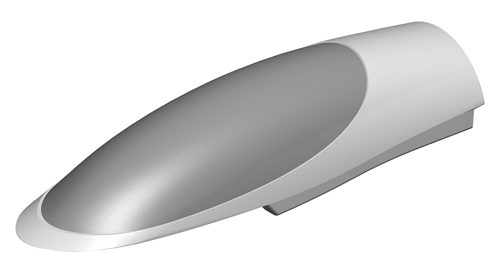 Multiplex Kabinenhaube mit Kabinenhaubenglas FunJet Ultra 2 - RC-Zubehoer