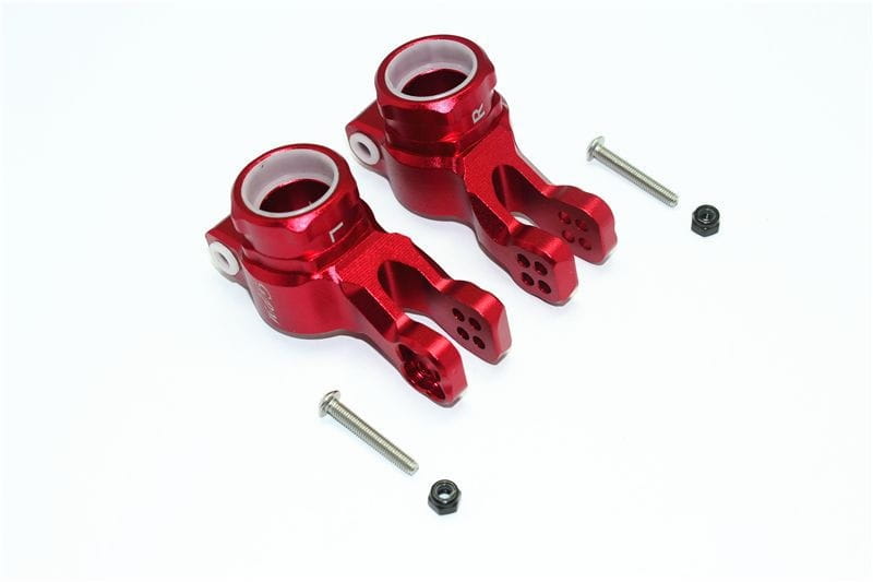 GPM Alu Radtraeger hinten rot fuer ARRMA Kraton_ Outcast_ Notorius 6s - RC-Zubehoer