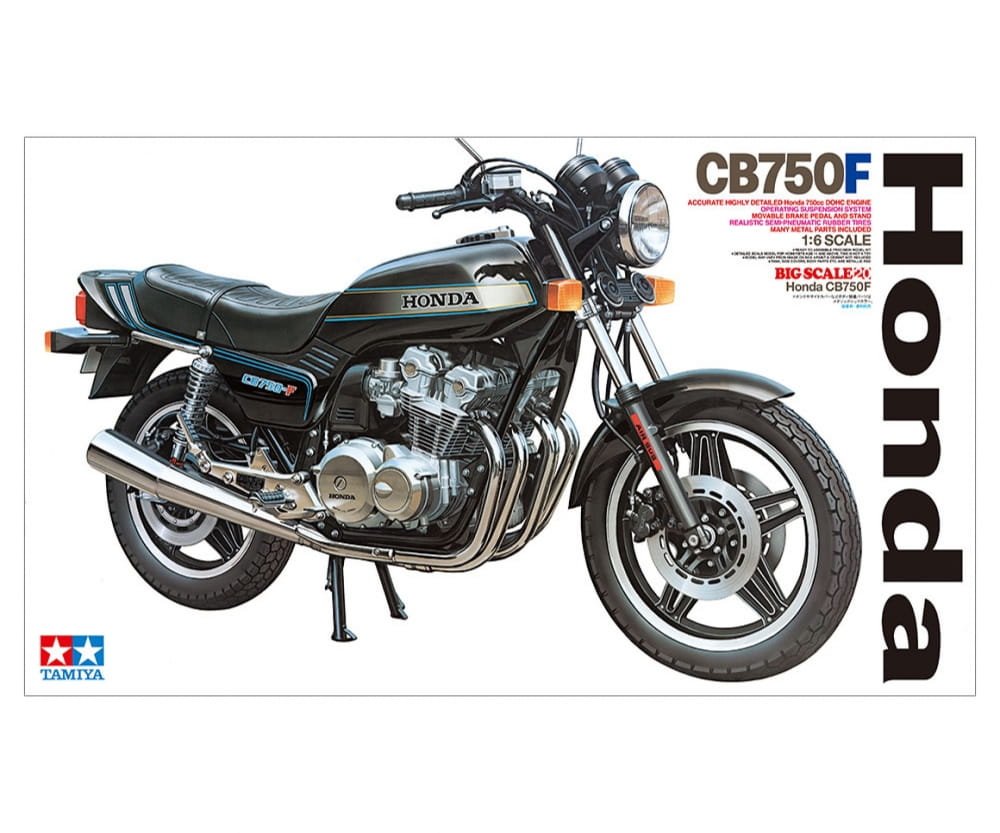 Tamiya Honda CB750F 1979 Motorrad 1:6 Plastik Modellbau Bausatz