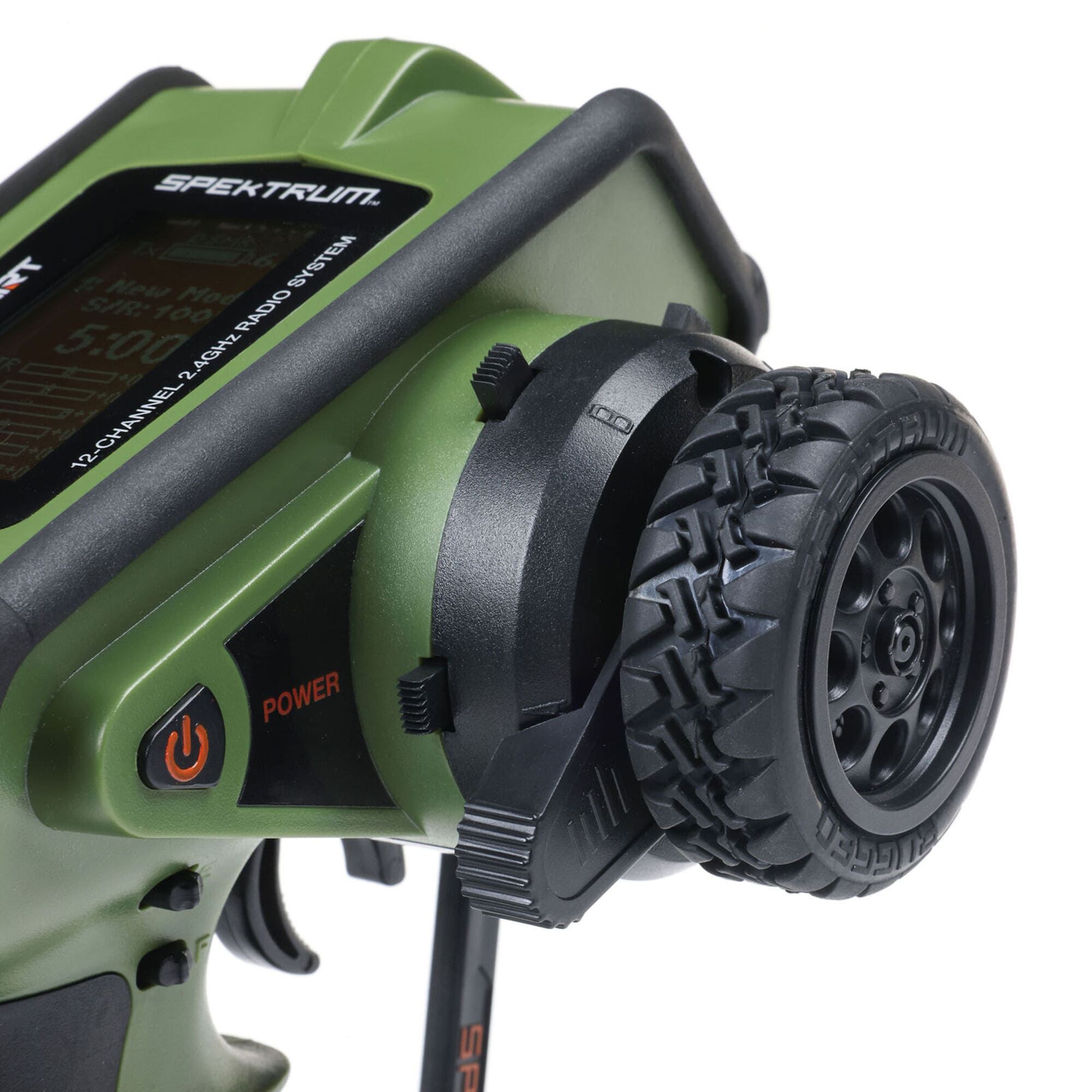 Spektrum DX Rugged_ Gruen 12-Kanal DSMR_ Fernsteuerung mit TPU-Schutz