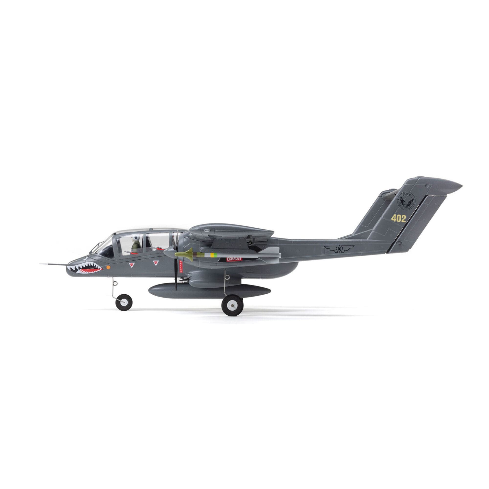 E-flite Micro OV-10 Bronco RC Flugzeug 645 mm BNF Basic AS3X SAFE Select