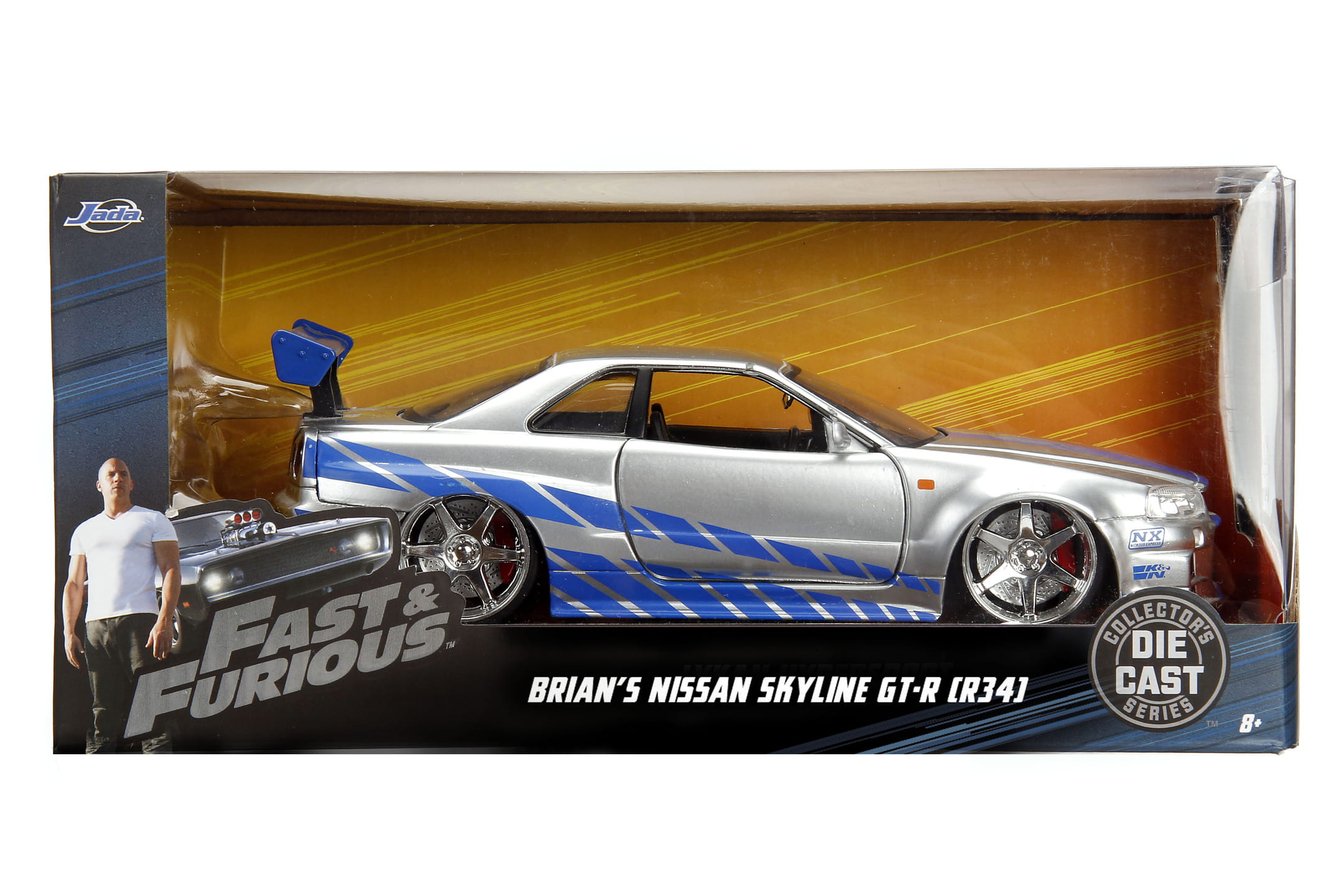 Jada Fast & Furious 2002 Nissan Skyline 1:24 Modellauto