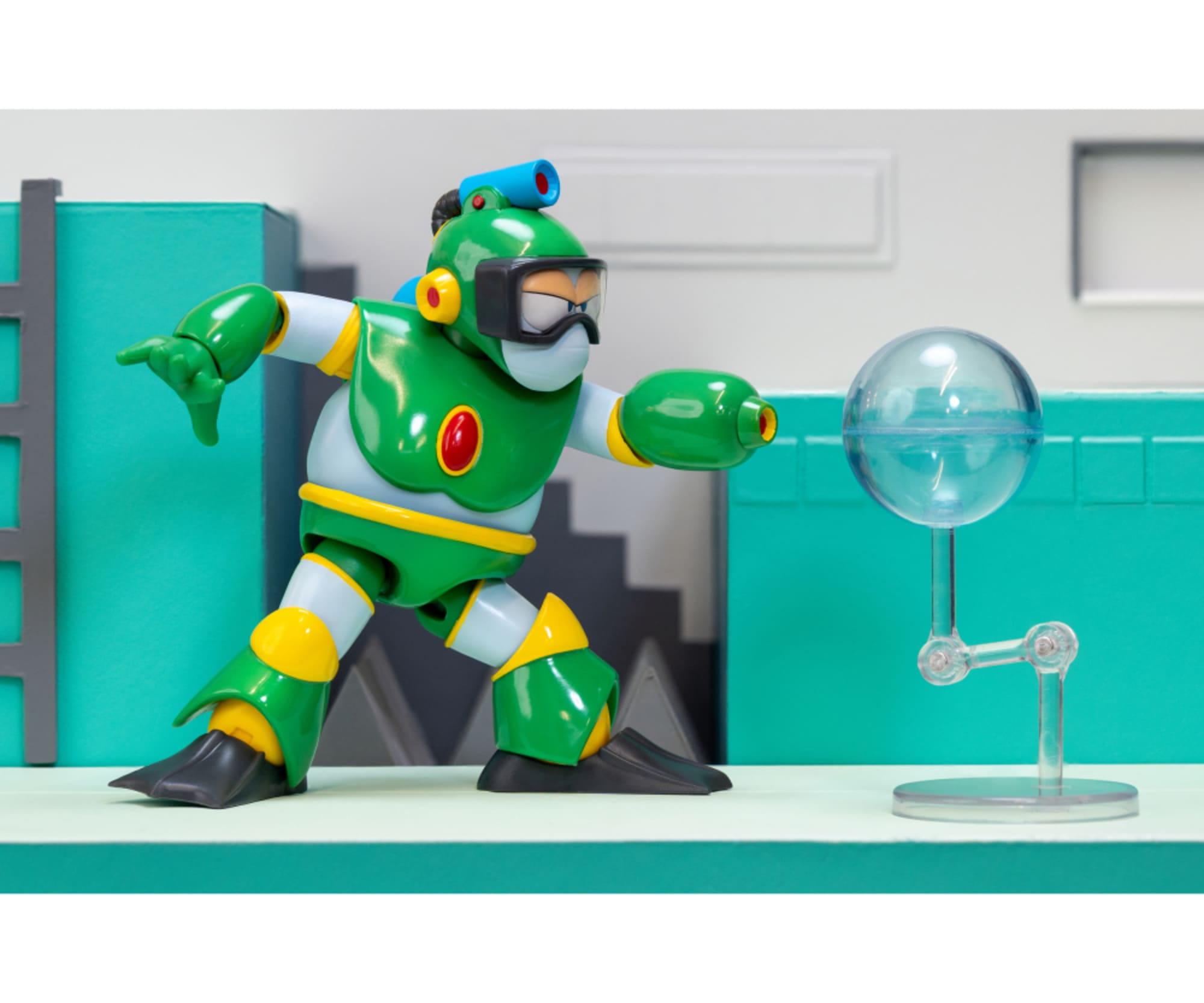 Jada Mega Man Bubble Man 4.5_ Figuren - RC-Zubehoer
