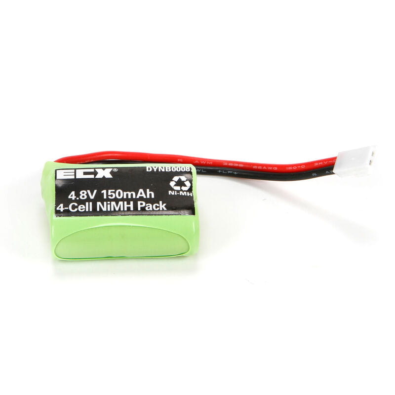 Dynamite 4.8V 150mAh NiMH Pack_ 1_24 4WD Temper - RC-Zubehoer
