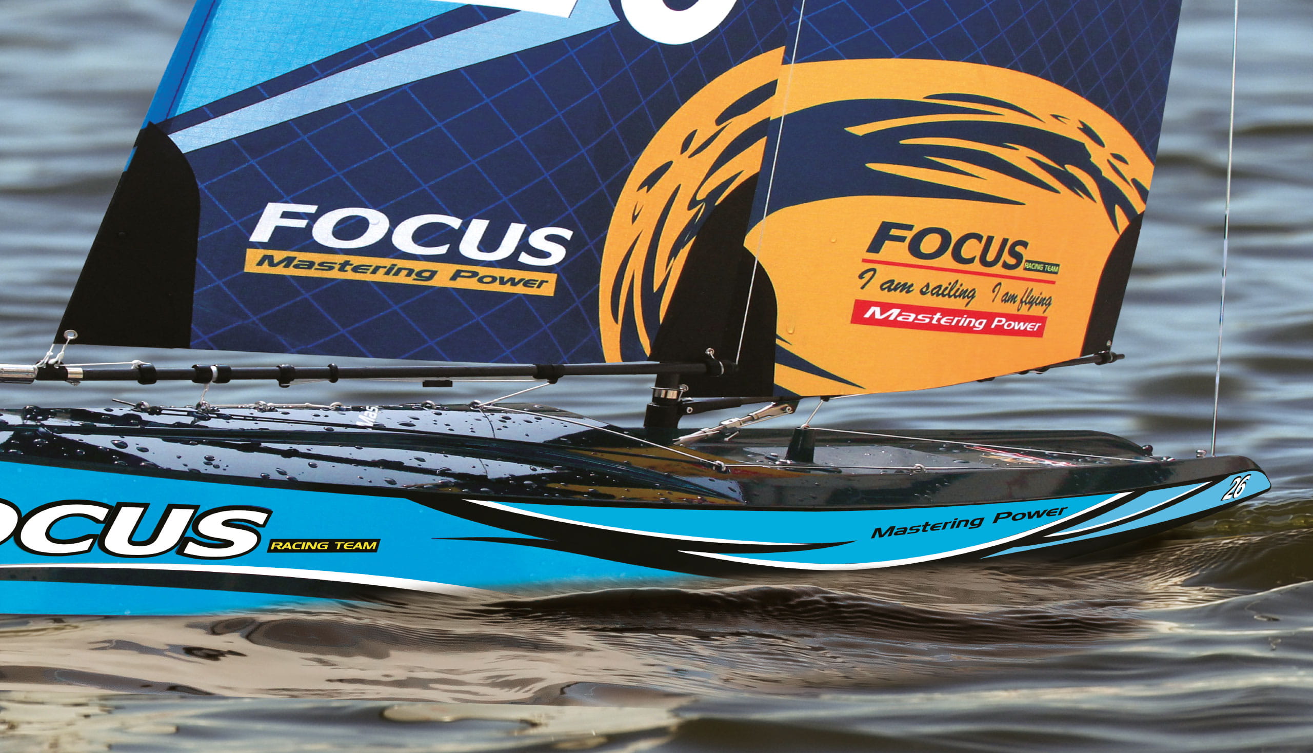 Amewi Focus 3 Racing Segelyacht RTR