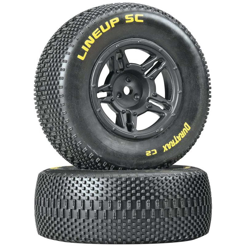 Duratrax 1:10 Lineup SC Reifen C2 Mounted Rear Slash (2)