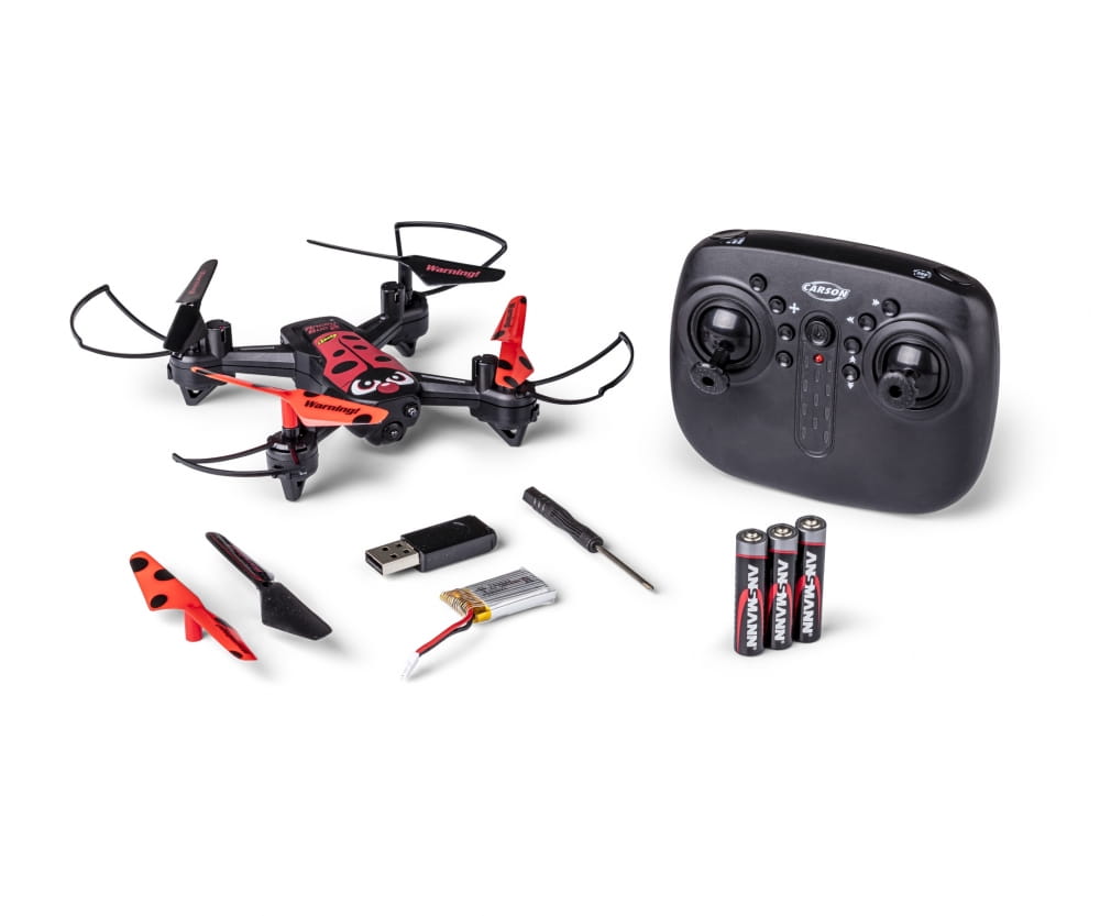 CARSON RC Quadrocopter RTR x4 quadrocopter angry bug rtf