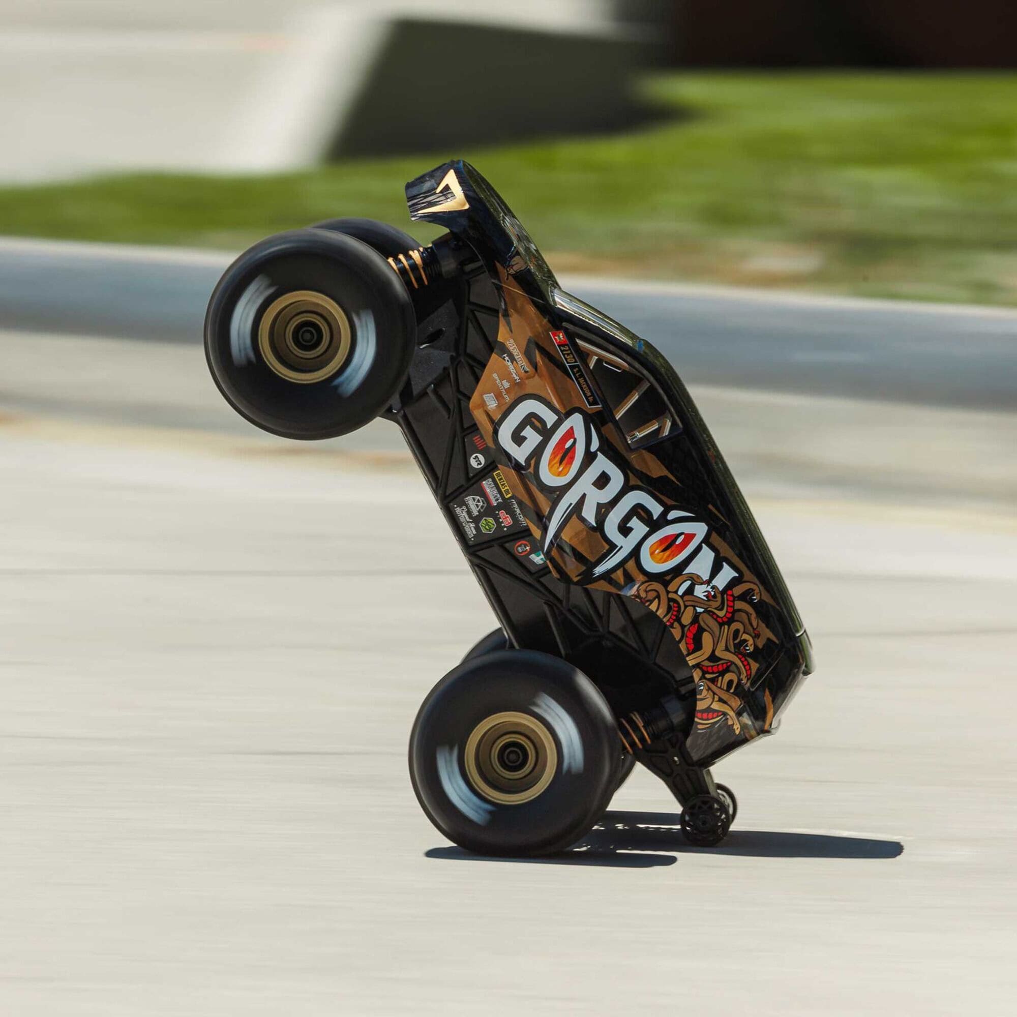 Arrma GORGON GROM 1_16 4X4 RTR Monster Truck Bronze