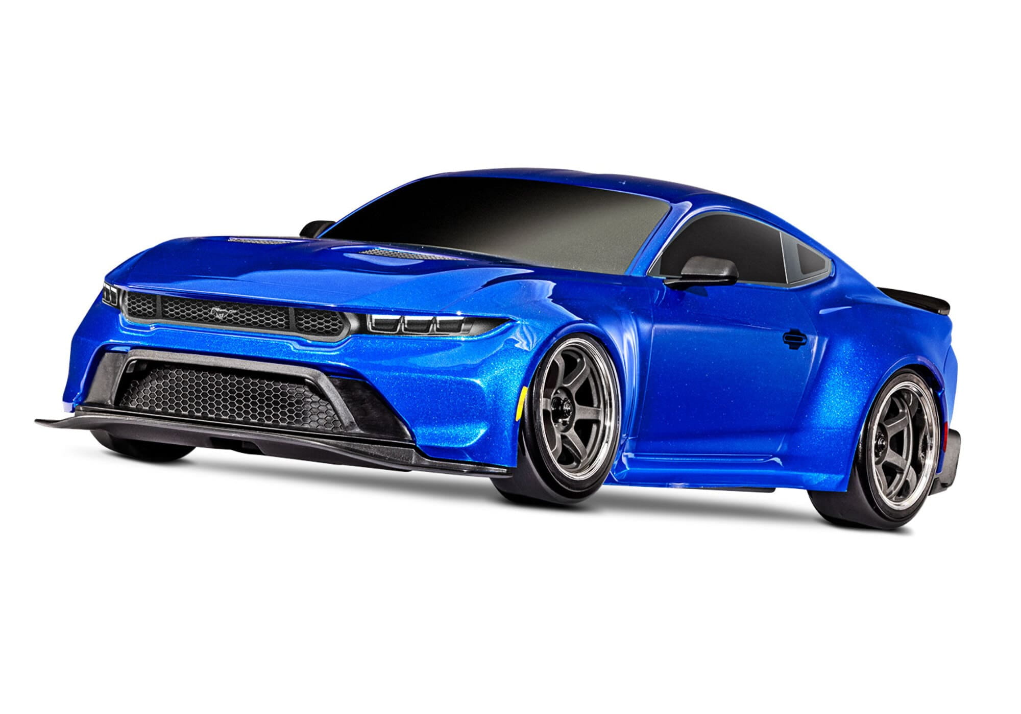 Traxxas 4-TEC Ford Mustang Drift Blau 1_10 RTR Modell mit TSM Drift-Technologie und 2WD Antrieb