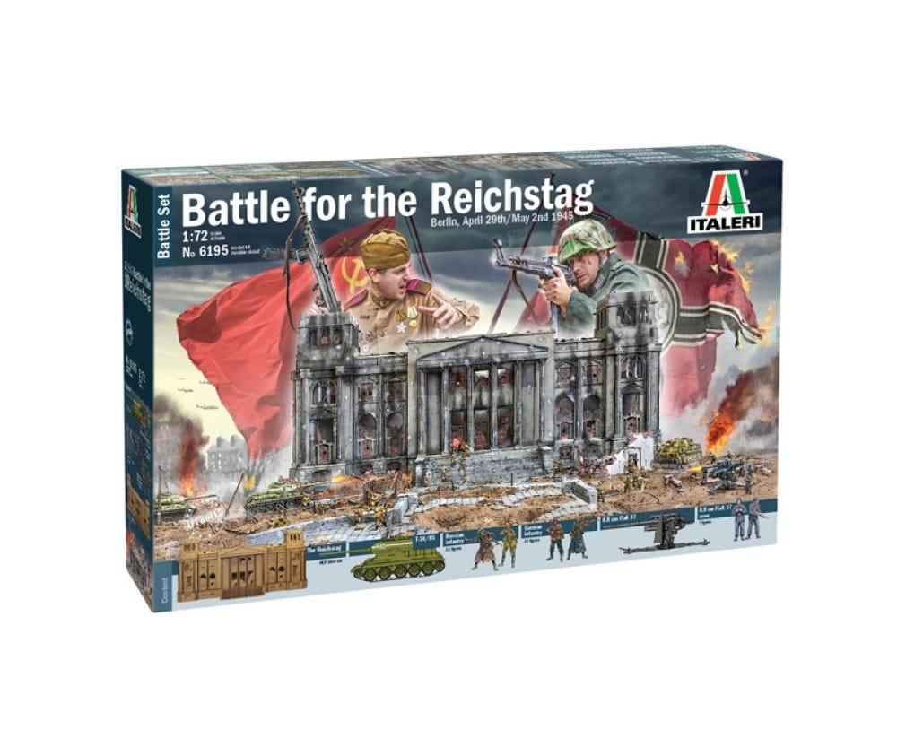 Italeri 1_72 Berlin Reichstag Battle-Set 1945 Fall of the Reich - RC-Zubehoer