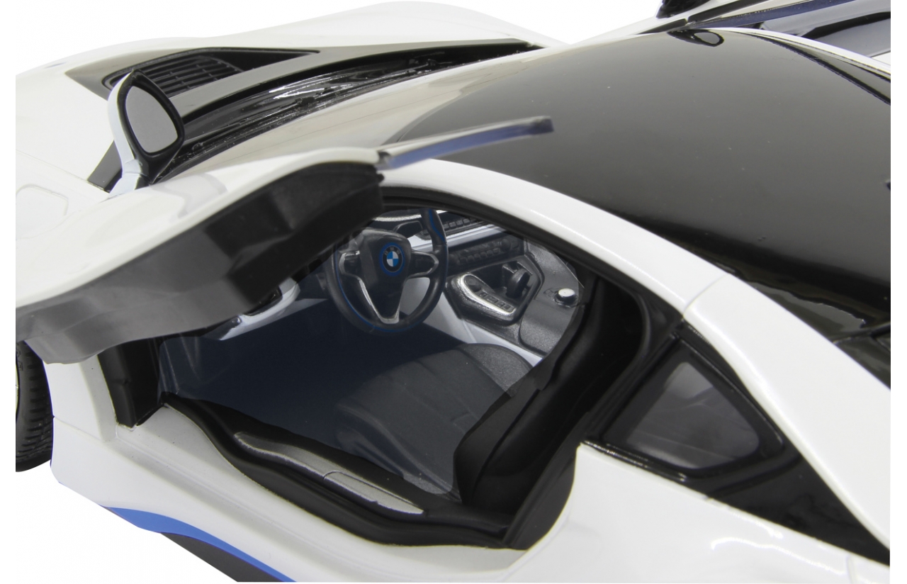 Jamara BMW I8 1:14 weiß Tür fernbedienbar 2,4Ghz