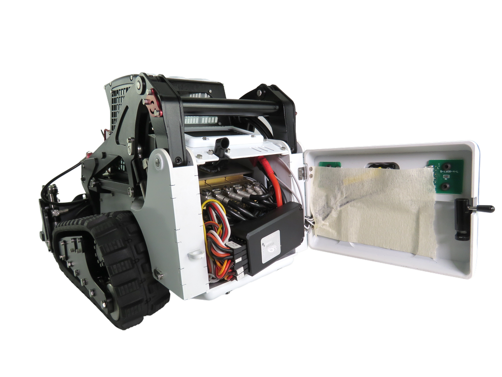 Thicon 1_14 Kompaktlader mit Kettenfahrwerk weiss_schwarz RTR m. RC - RC-Zubehoer