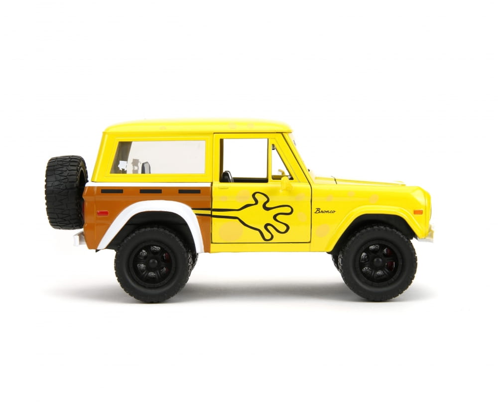 Jada Sponge Bob 1973 Ford Bronco 1:24 Modellauto