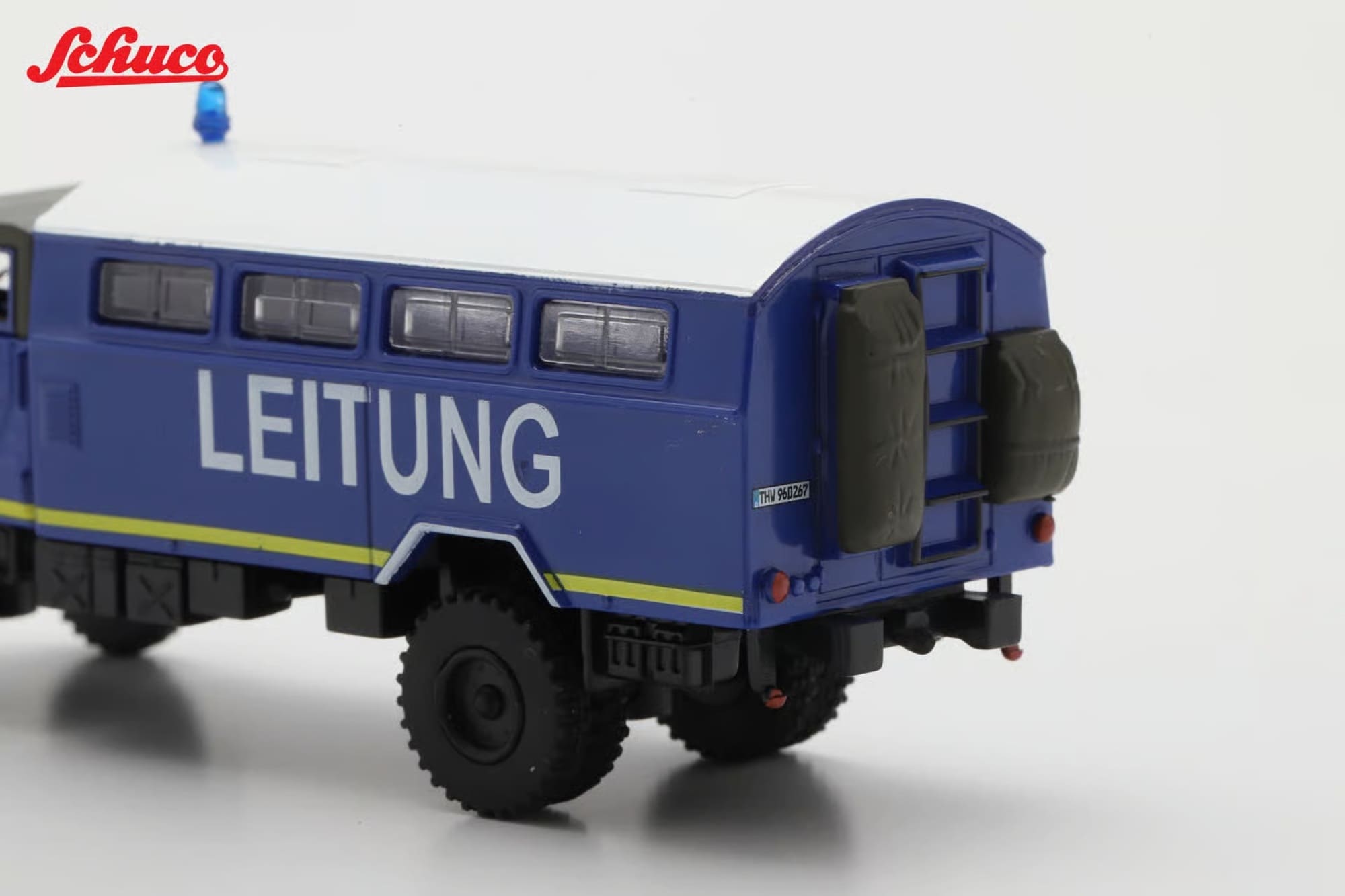 Schuco MAN 630 L21AE THW Leitung Modell 1_87