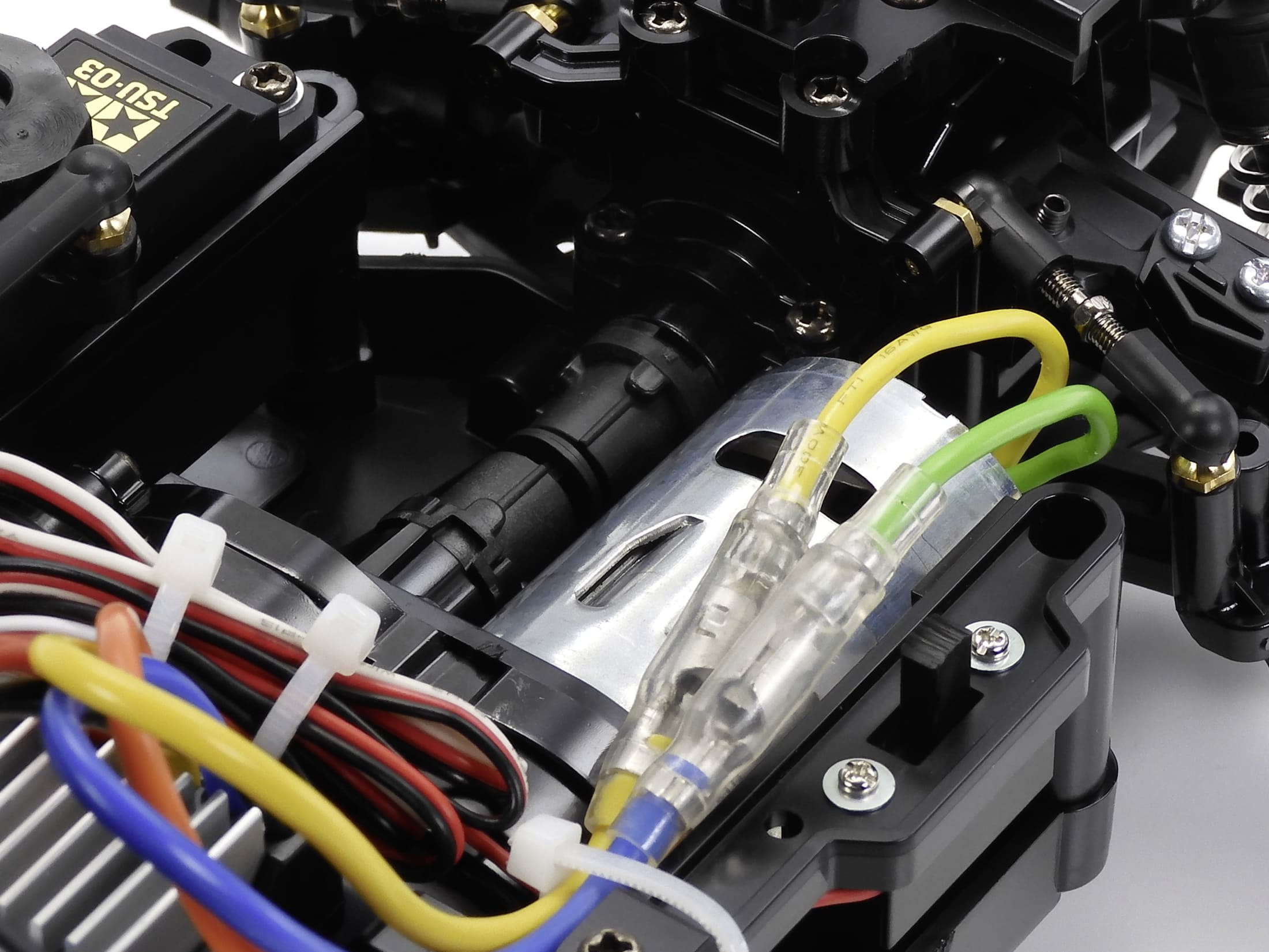 Tamiya 1 zu 10 Peugeot 306 Maxi Rallye RC Modell auf BT-01 Chassis in Blau