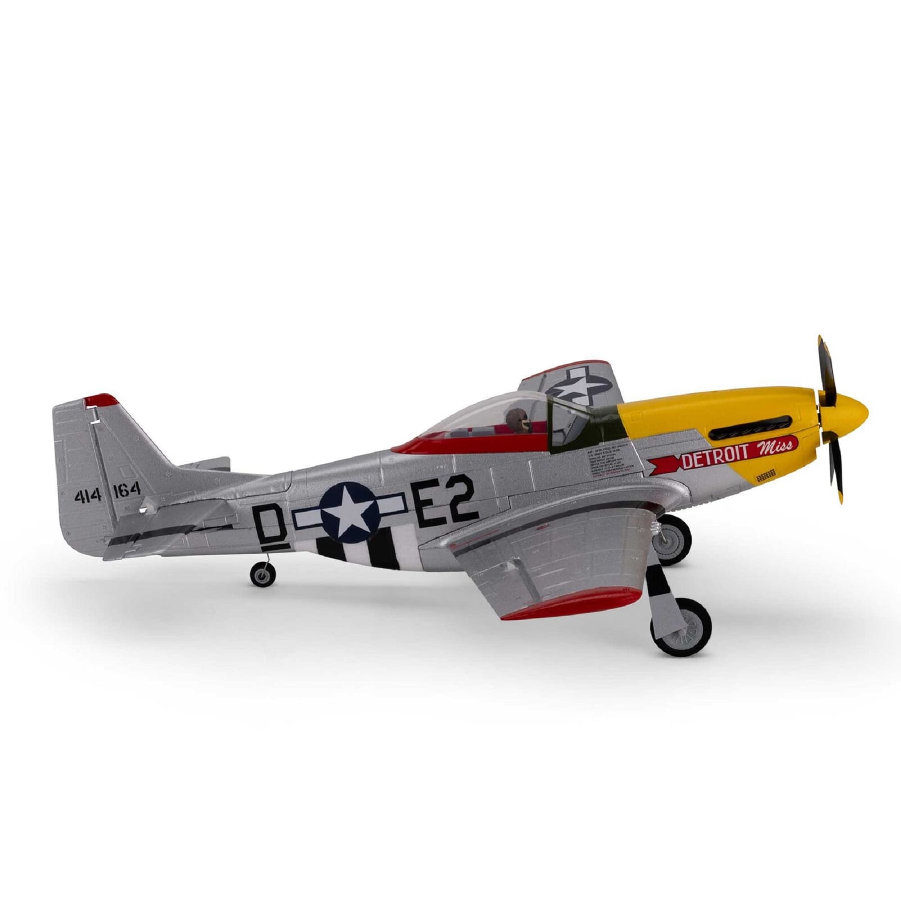 E-flite UMX P51D Mustang Detroit Miss BNF Basic Flugzeug E-flite UMX P-51D Mustang Detroit Miss BNF