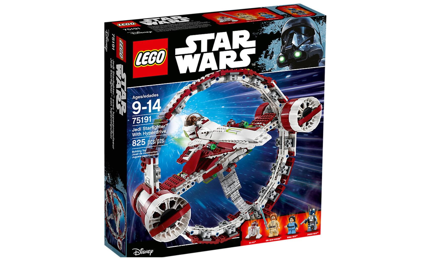 LEGO Star Wars Exklusiv Artikel Jedi Starfighter™ With Hyperdrive