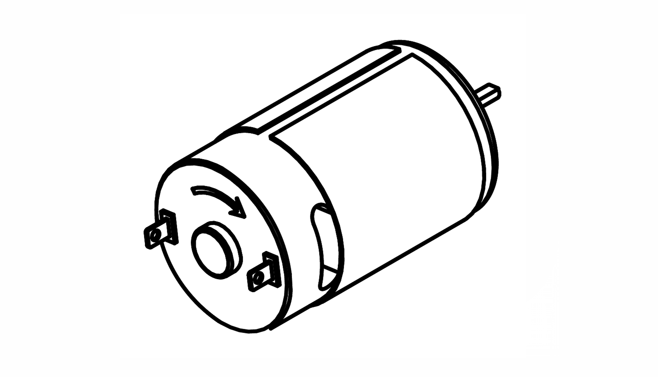 Amewi Brushed Motor 550 21T - RC-Zubehoer