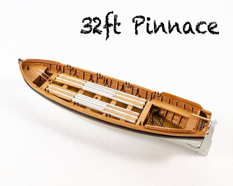 Krick Beiboot Pinnace 32 ft. / 151 mm Bausatz