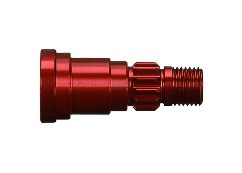 Traxxas Stub axle_ aluminum _red-anodized_ _1_ _use only with #7750X - RC-Zubehoer